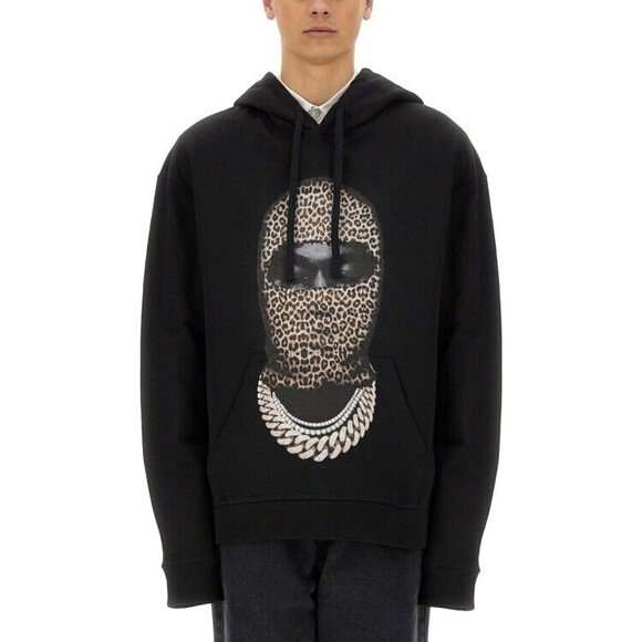 Ih Nom Uh Nit Leopard Mask Print Sweatshirt - NWT